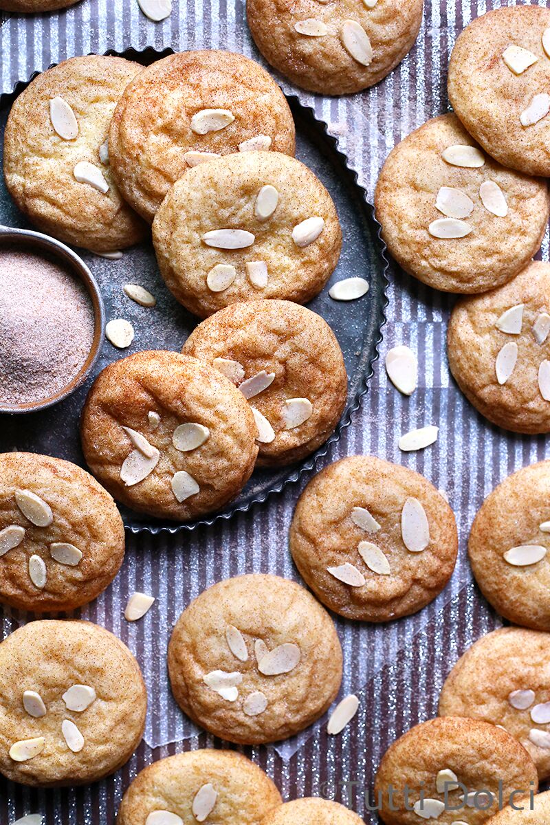 Almond Snickerdoodles