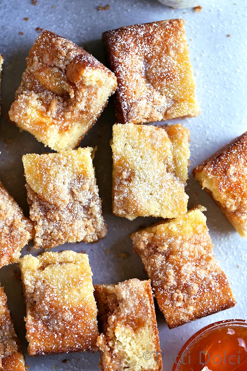 Apricot Almond Coffee Cake