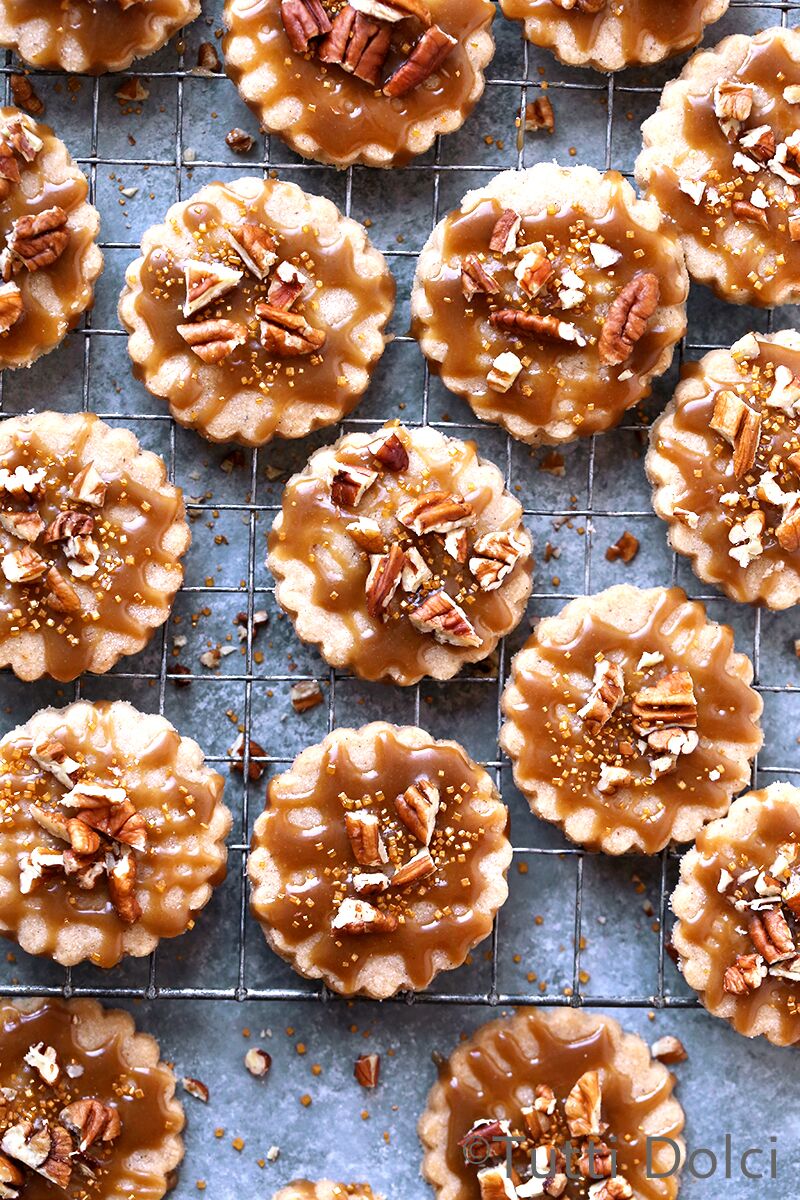 Chai Spice Shortbread Cookies