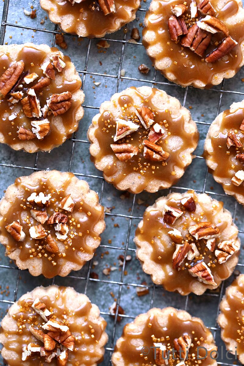 Chai Spice Shortbread Cookies