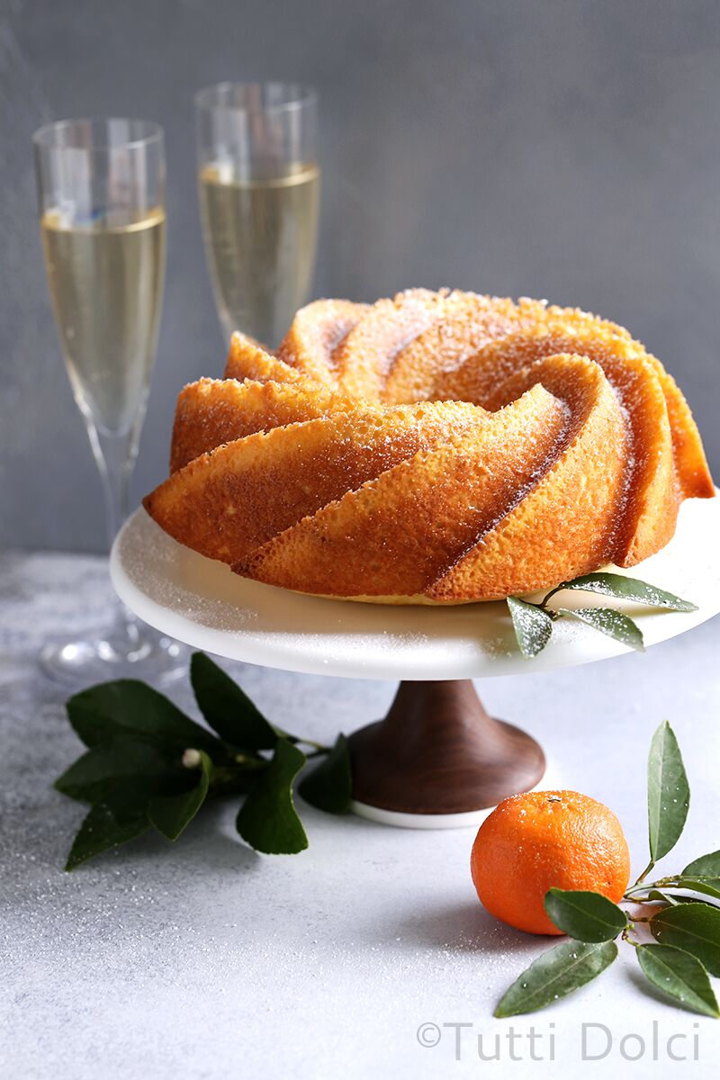 Citrus Champagne Bundt Cake