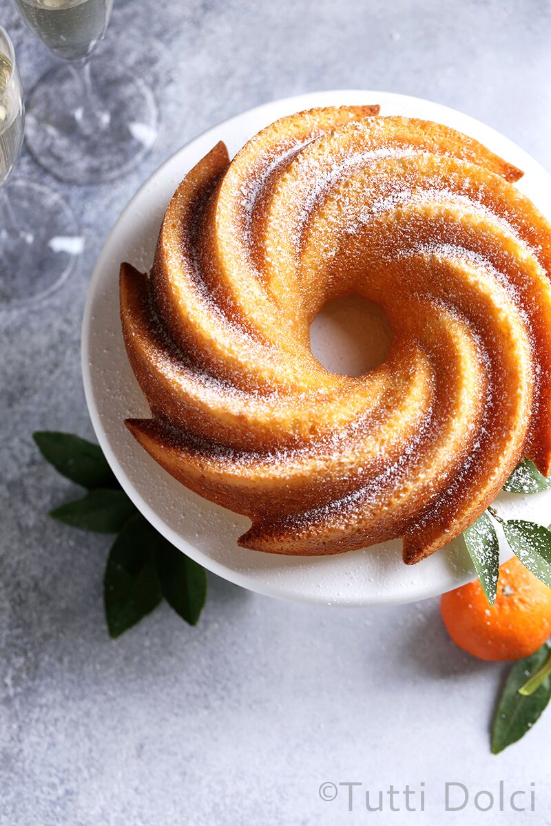 Citrus Champagne Bundt Cake