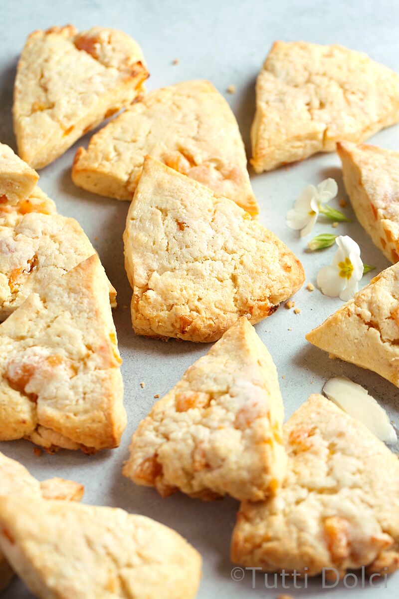 Apricot Almond Scones