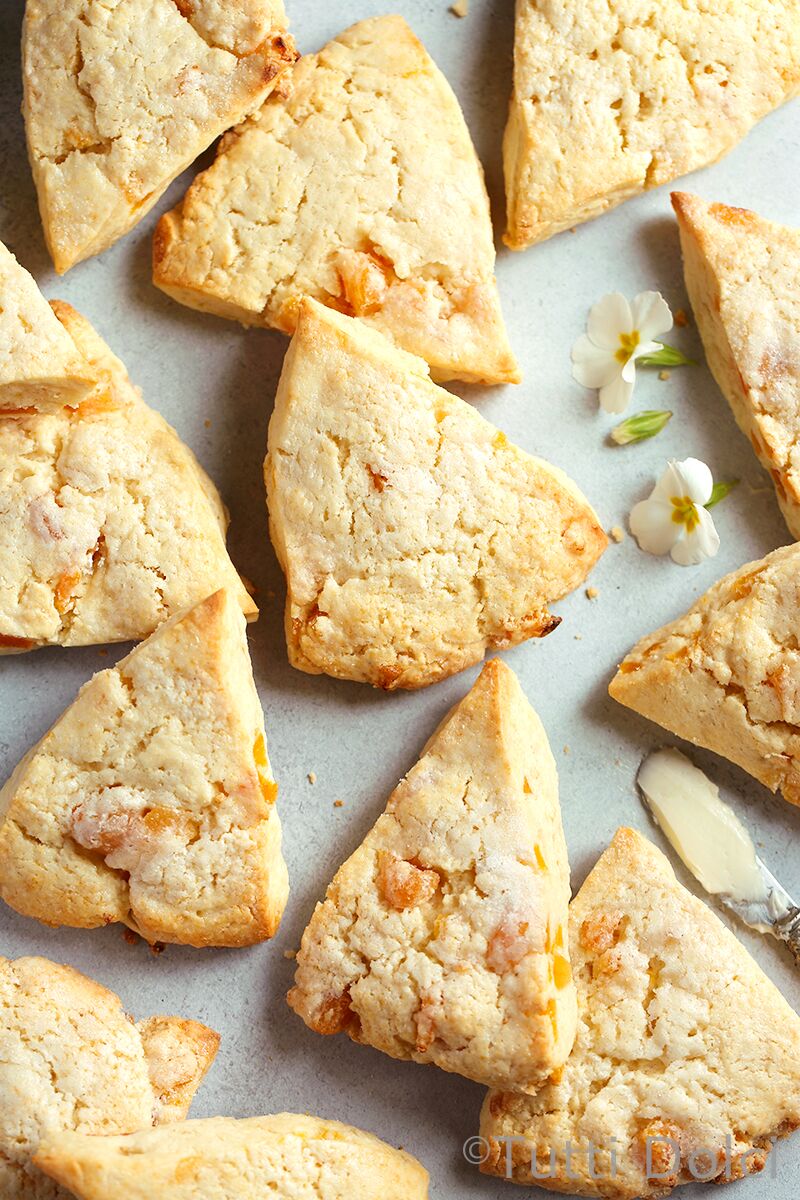 Apricot Almond Scones