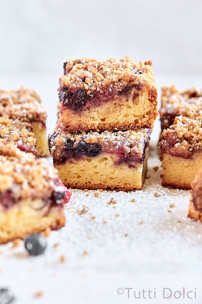 Berry Streusel Coffee Cake
