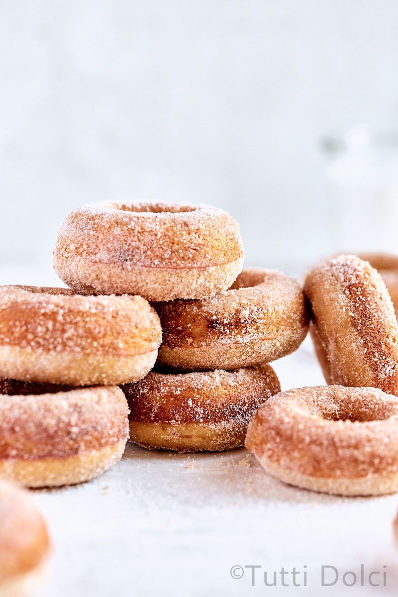 Baked Apple Cider Doughnuts
