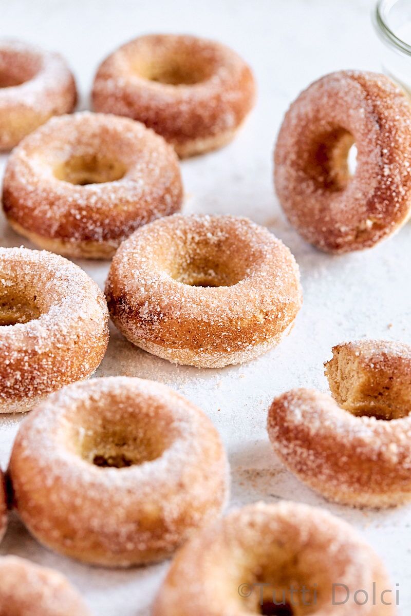 Baked Apple Cider Doughnuts