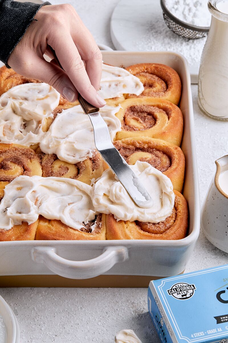 Brown Butter Brioche Cinnamon Rolls