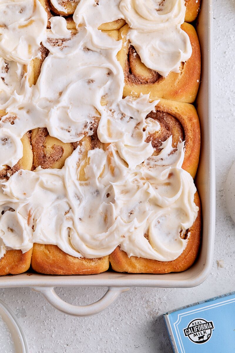 Brown Butter Brioche Cinnamon Rolls