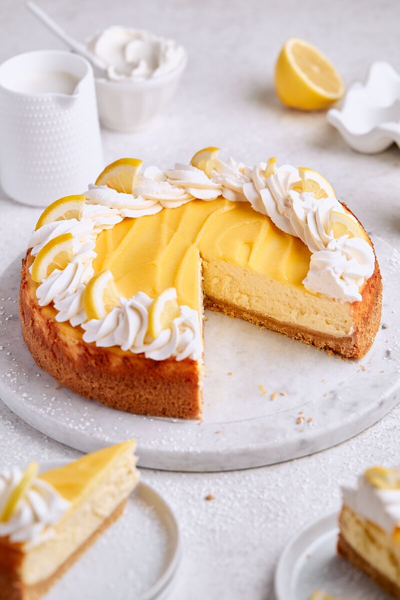 Lemon Curd Cheesecake