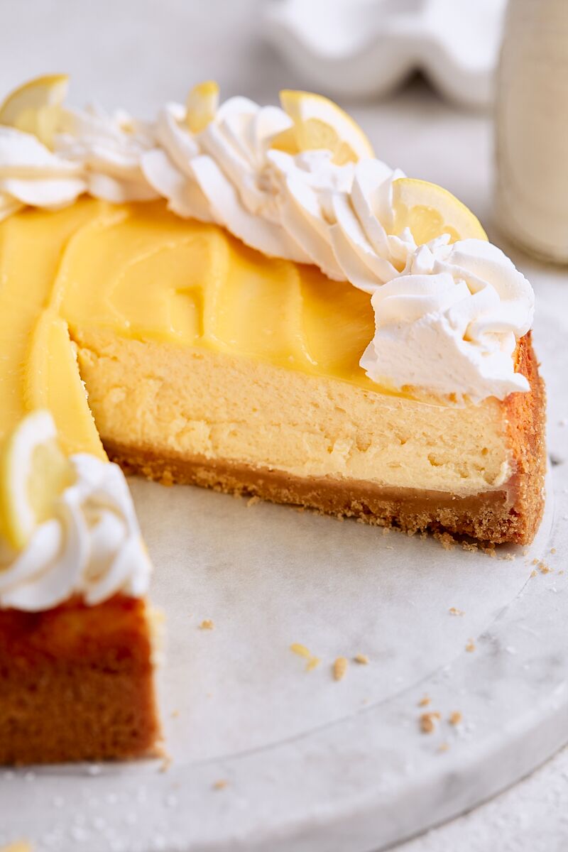Lemon Curd Cheesecake