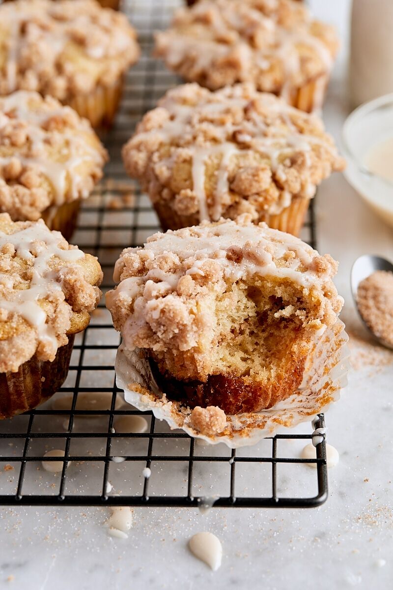 Sour Cream Coffee Cake Muffins