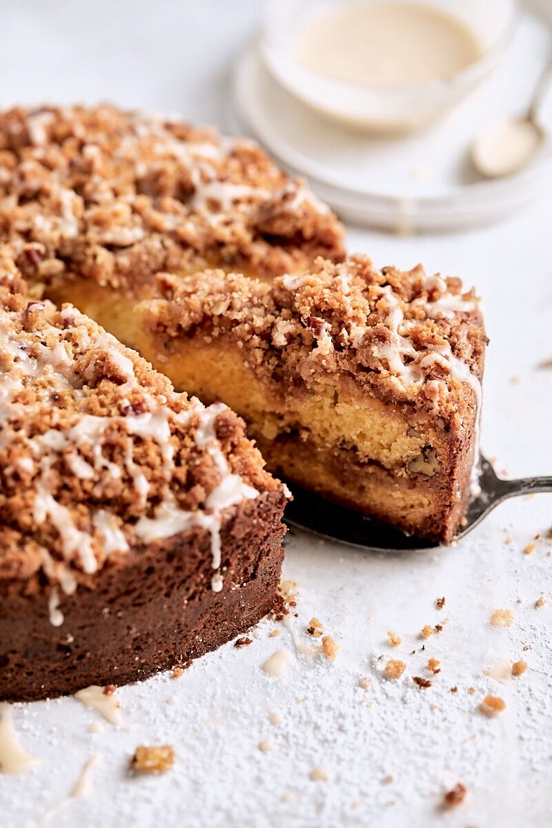 Classic Sour Cream Coffee Cake