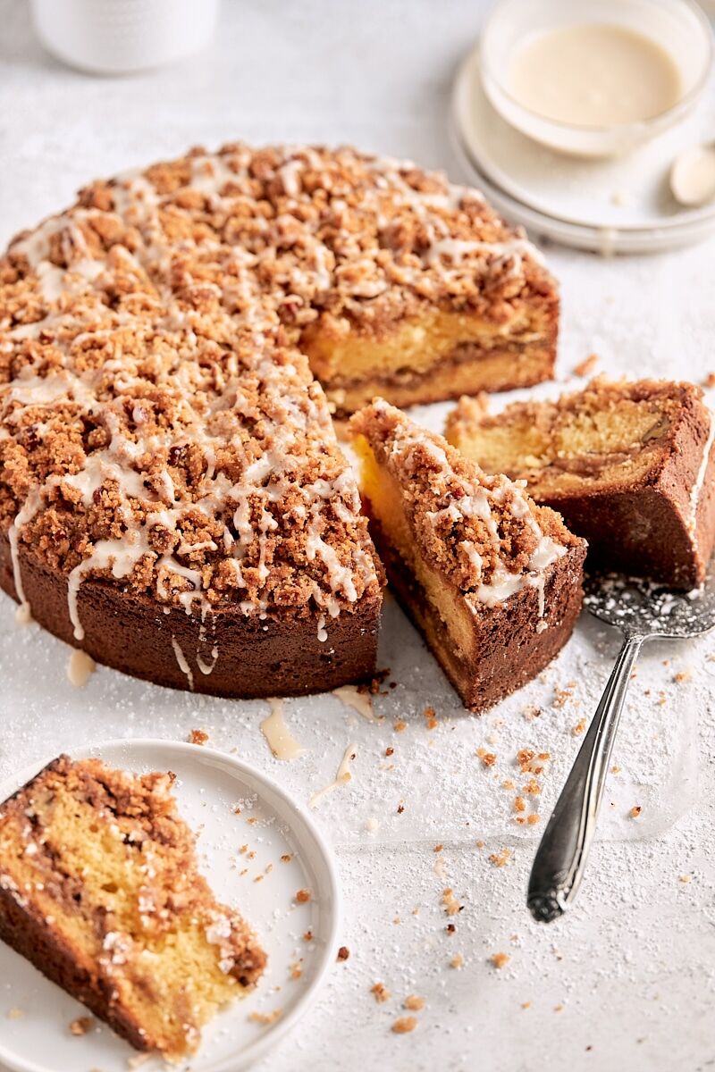 Classic Sour Cream Coffee Cake