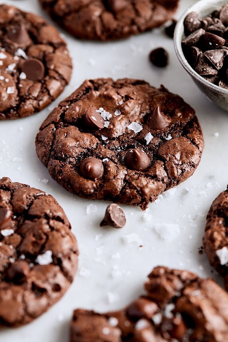 Double Chocolate Chip Cookies