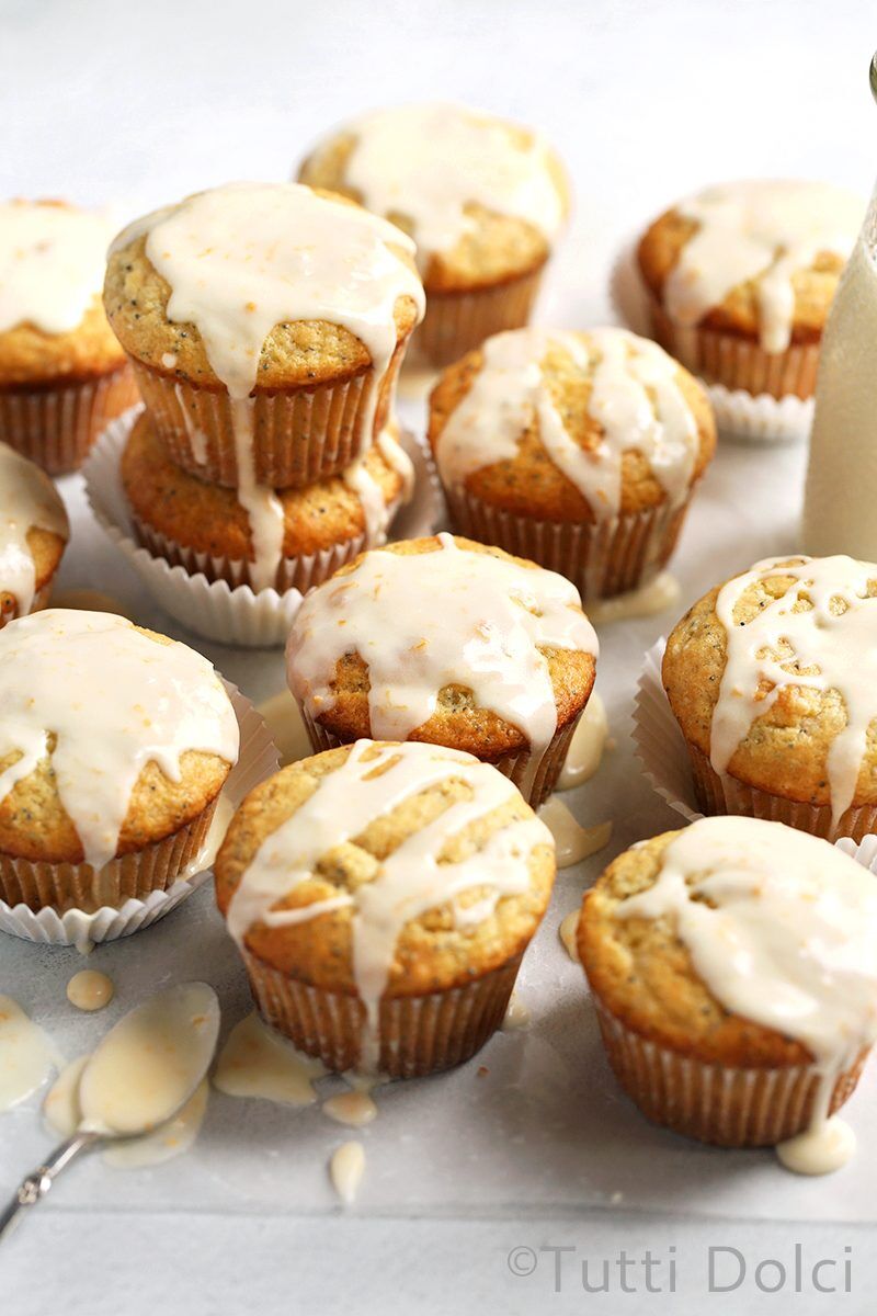 Almond Poppy Seed Muffins