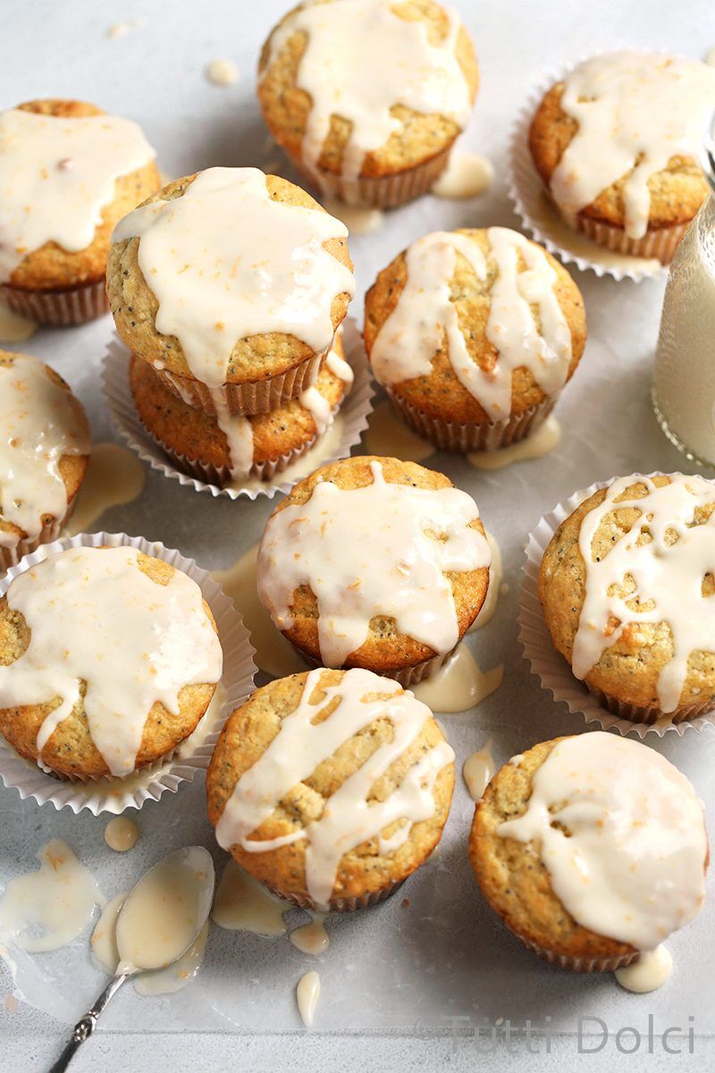 Almond Poppy Seed Muffins