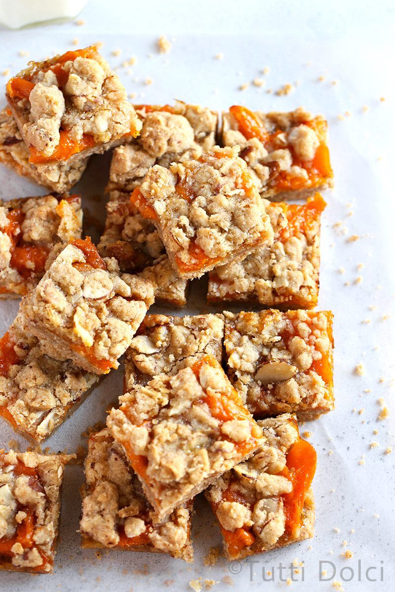 Apricot Crumb Bars