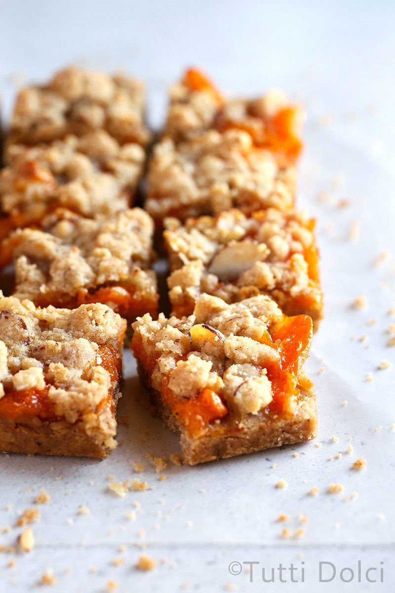 Apricot Crumb Bars