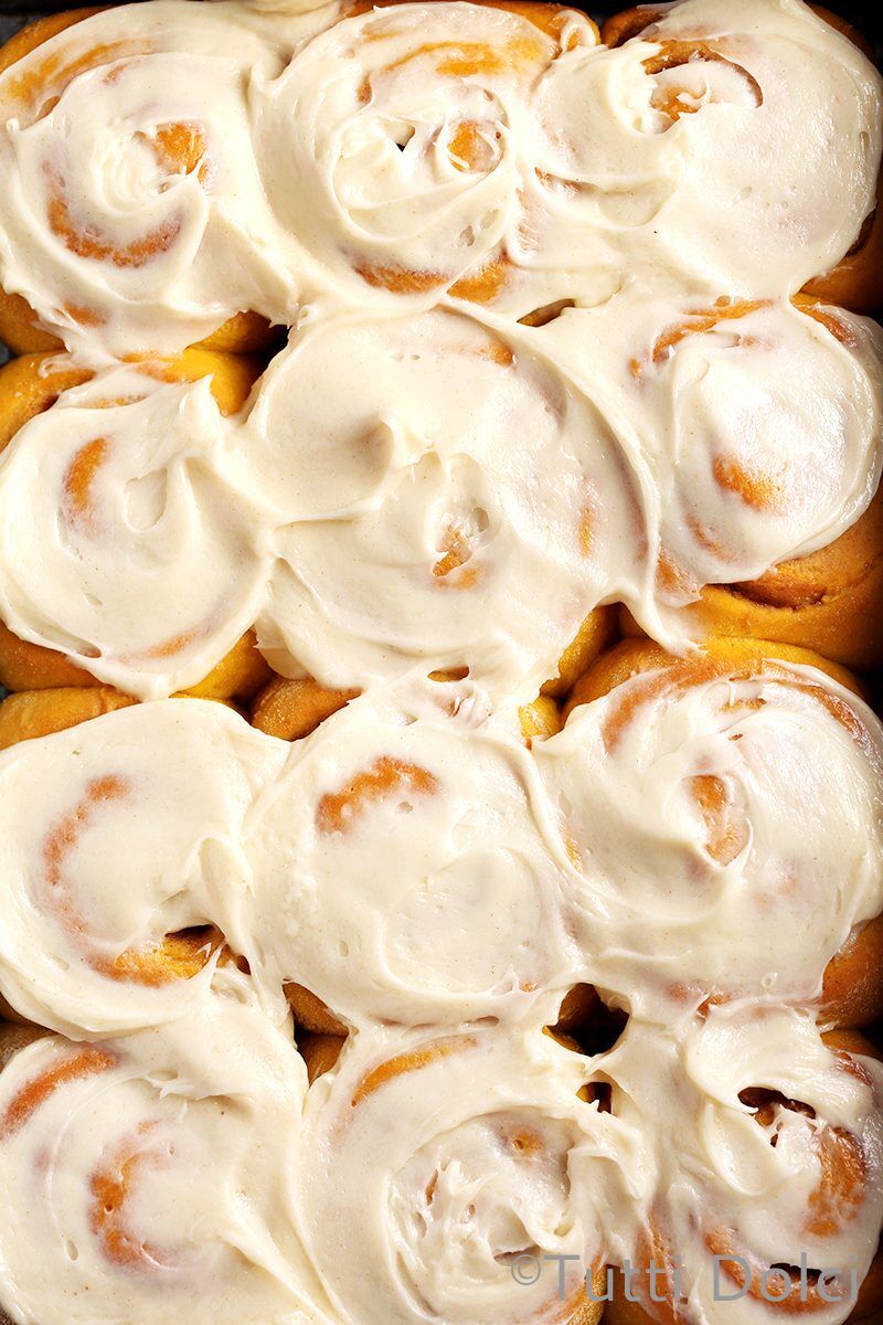 Pumpkin Cinnamon Rolls