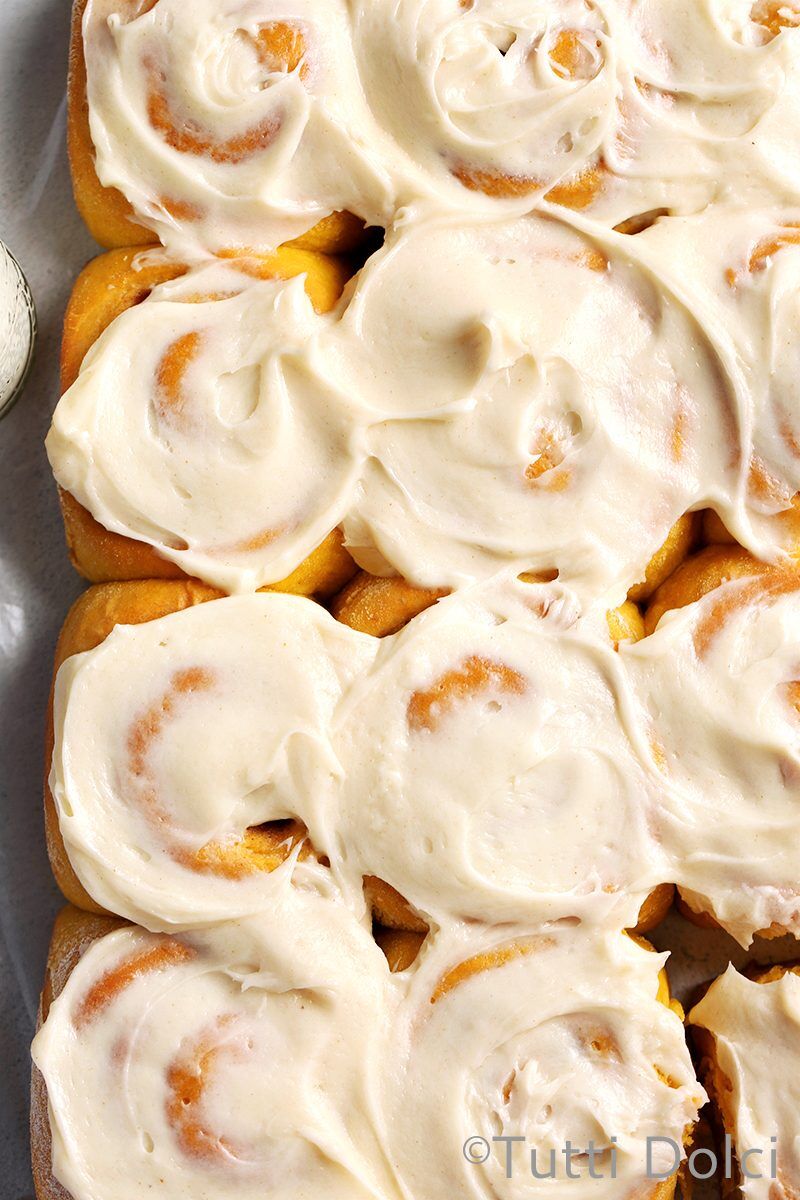 Pumpkin Cinnamon Rolls
