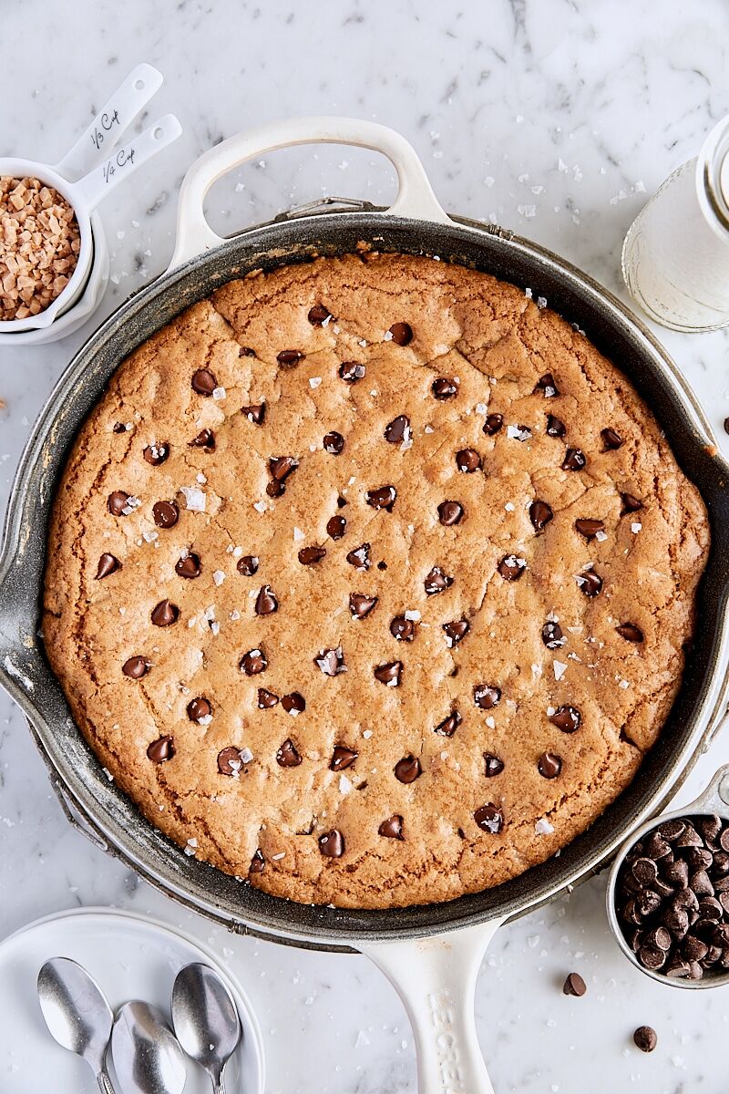 Chocolate Chip Skillet Cookie