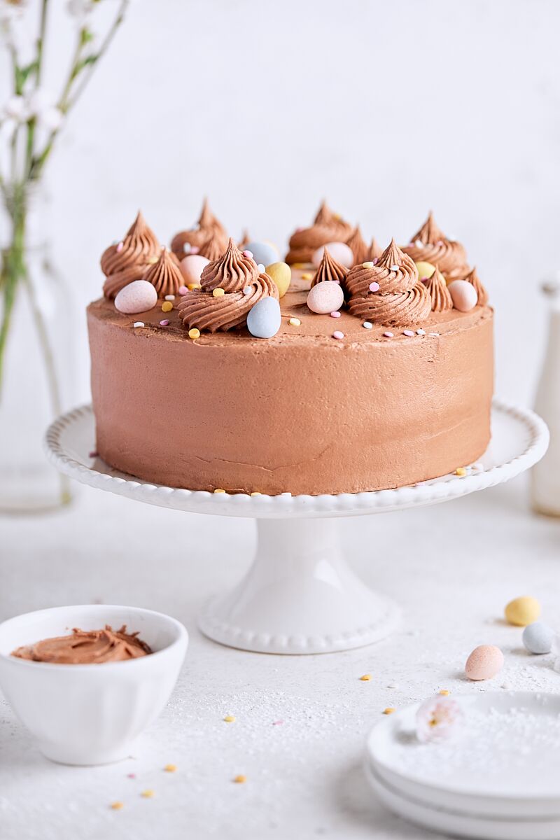 Malted Vanilla Cake