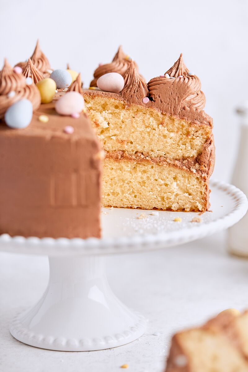 Malted Vanilla Cake