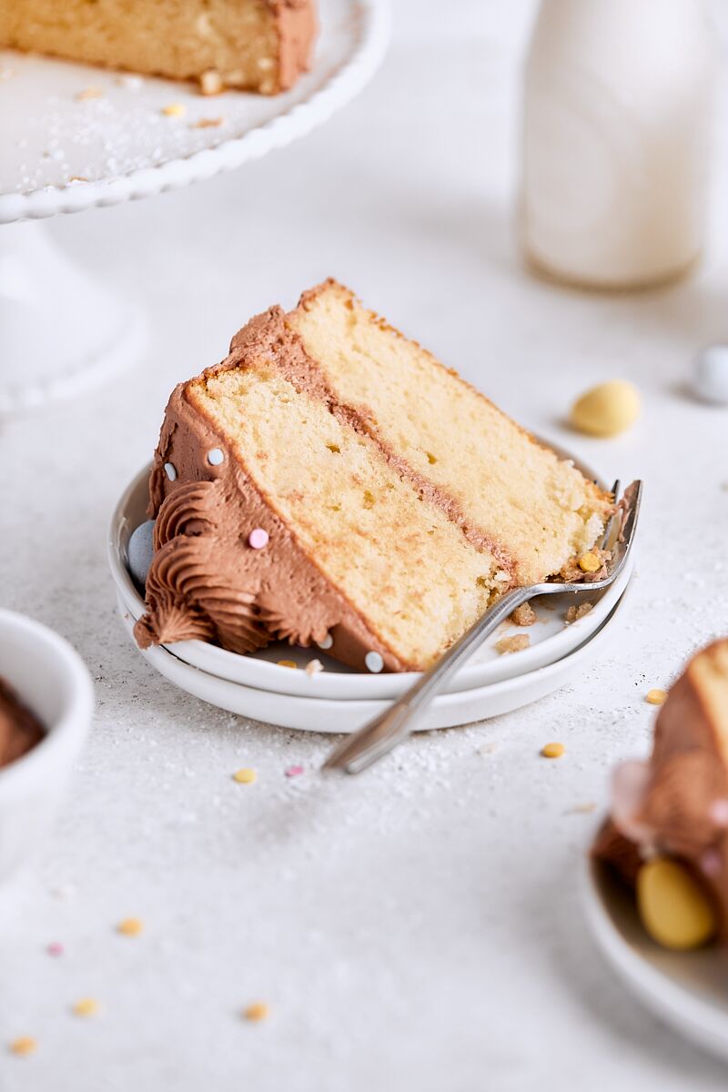 Malted Vanilla Cake