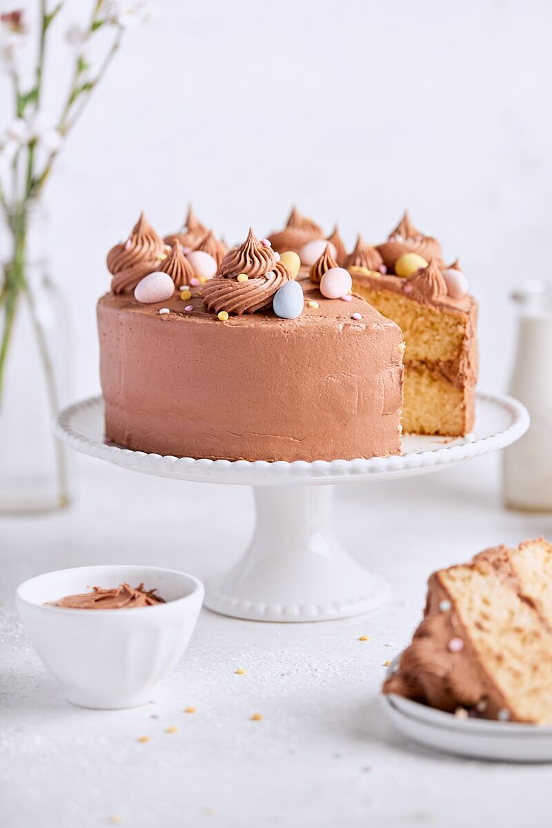 Malted Vanilla Cake