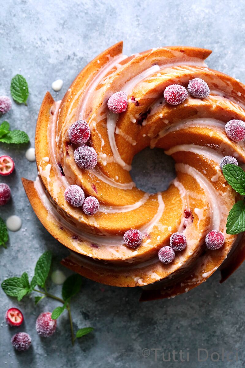 Cranberry Orange Bundt Cake
