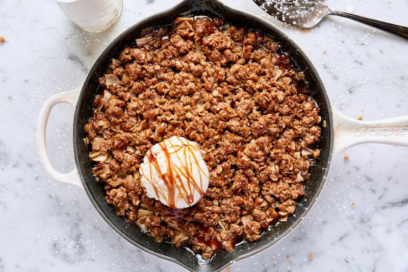 Skillet Apple Crisp Recipe