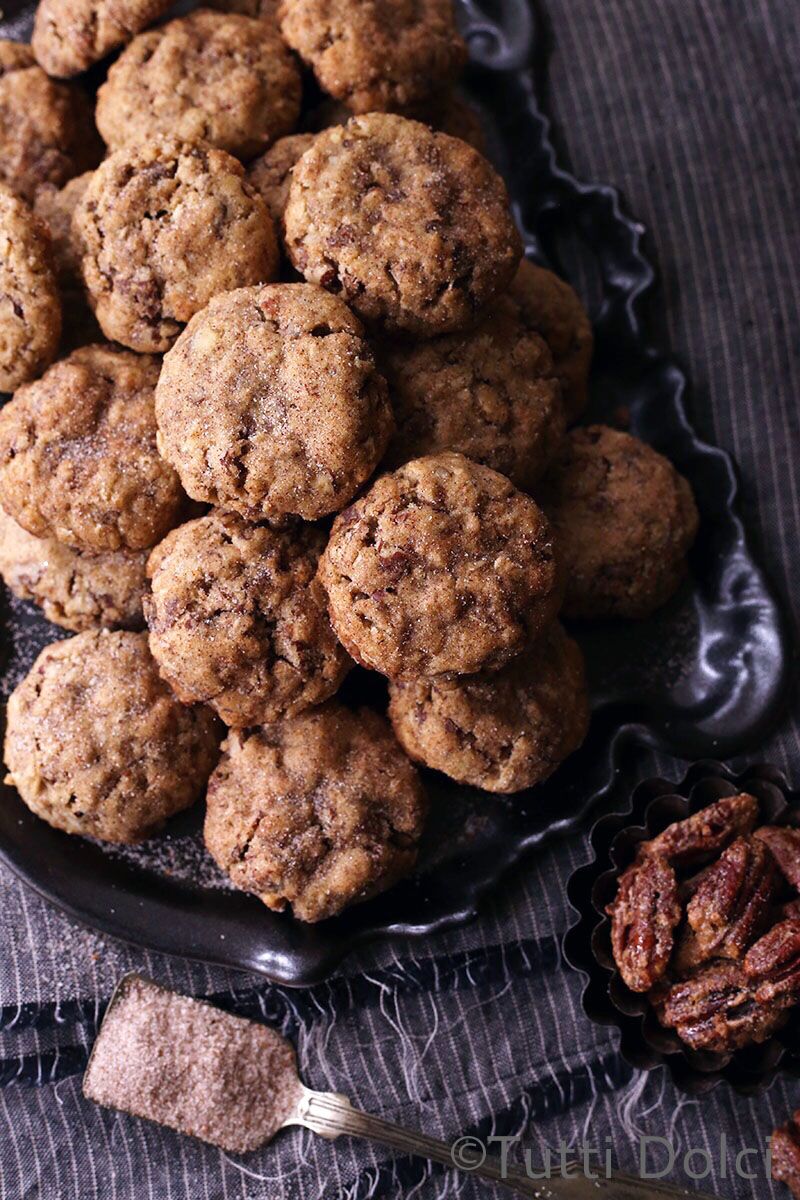 Candied Pecan Cookies | Tutti Dolci