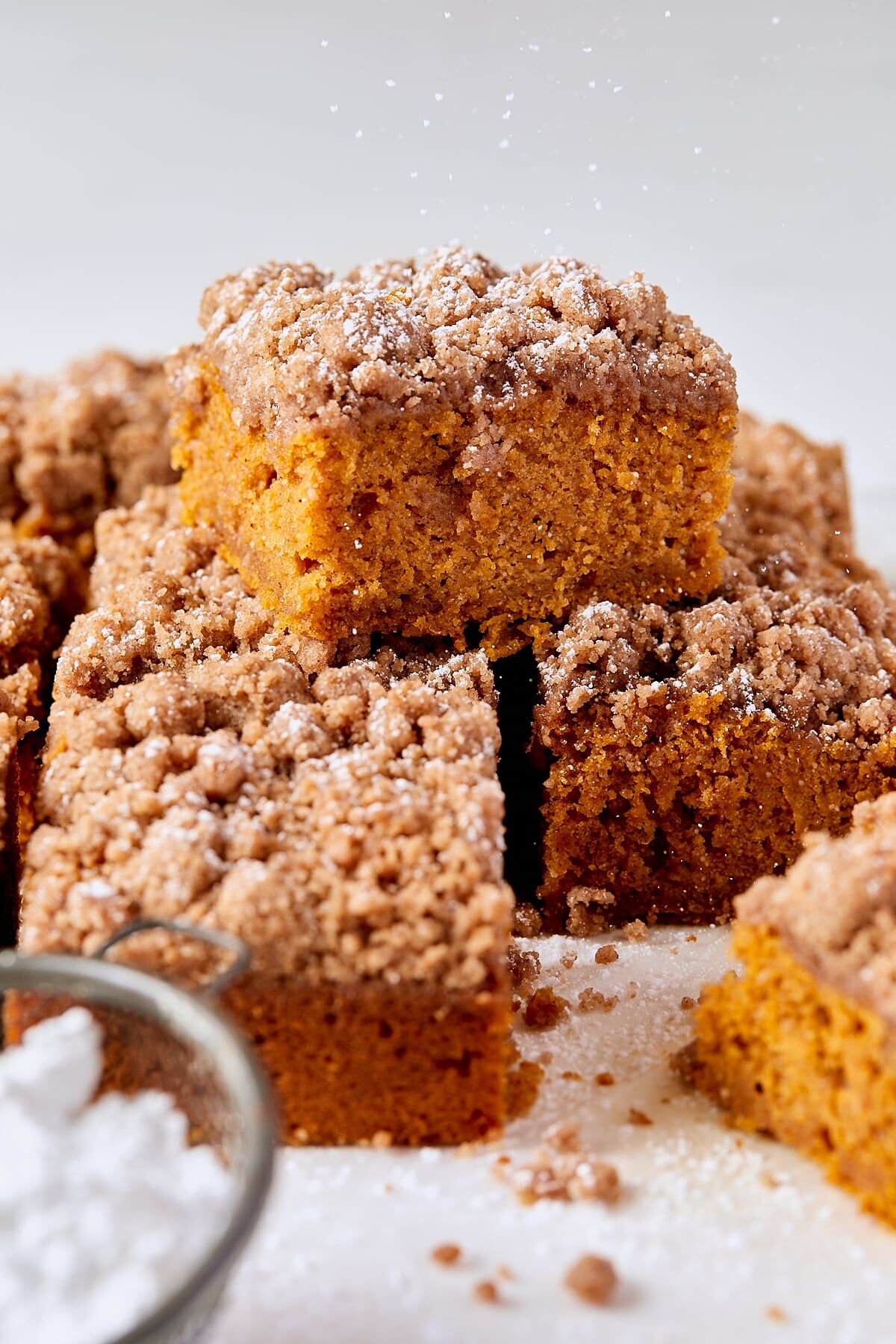 Gâteau aux miettes de citrouille