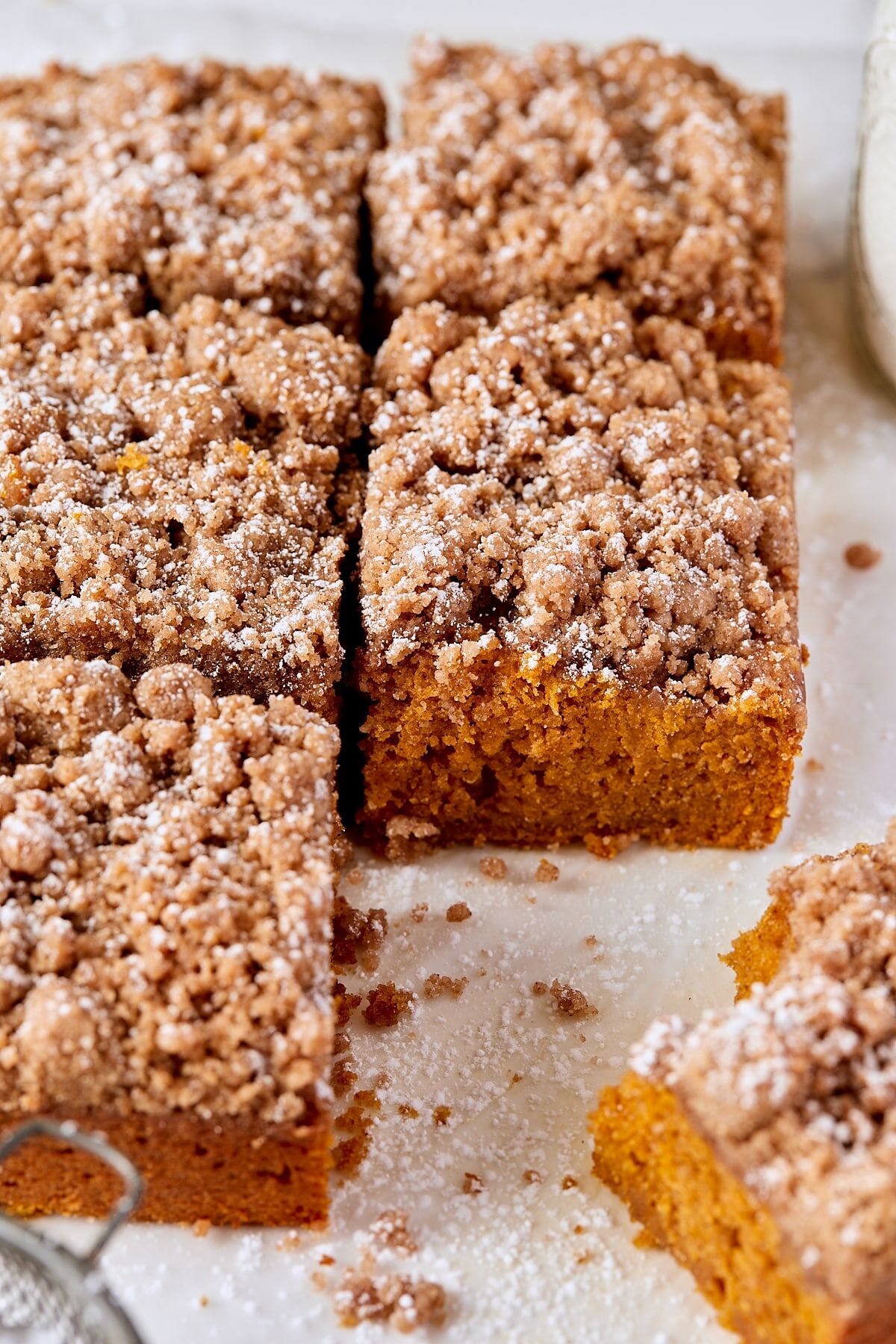 Gâteau aux miettes de citrouille