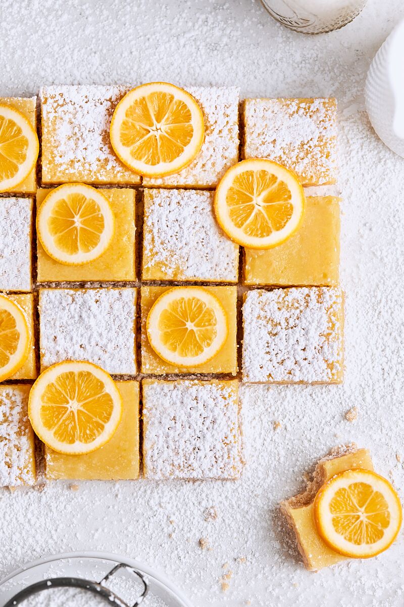 Meyer Lemon Brown Butter Bars
