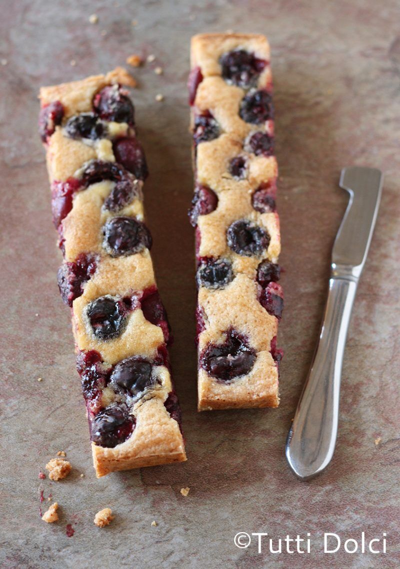 Brown Butter Cherry Bars