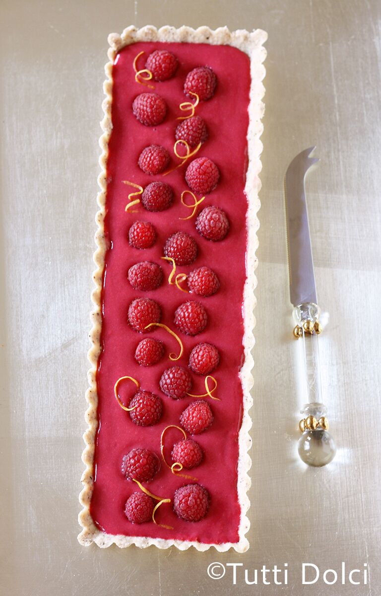 Raspberry Curd Tart