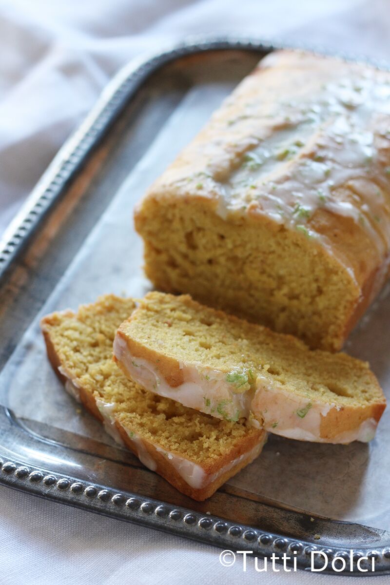 Mango Loaf Cake with Lime Glaze | Tutti Dolci