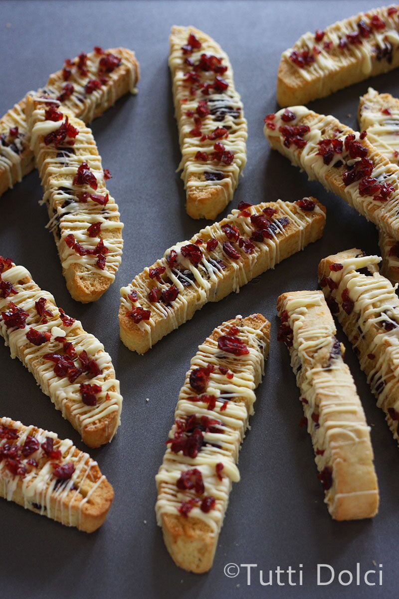Cranberry-Orange Biscotti | Tutti Dolci