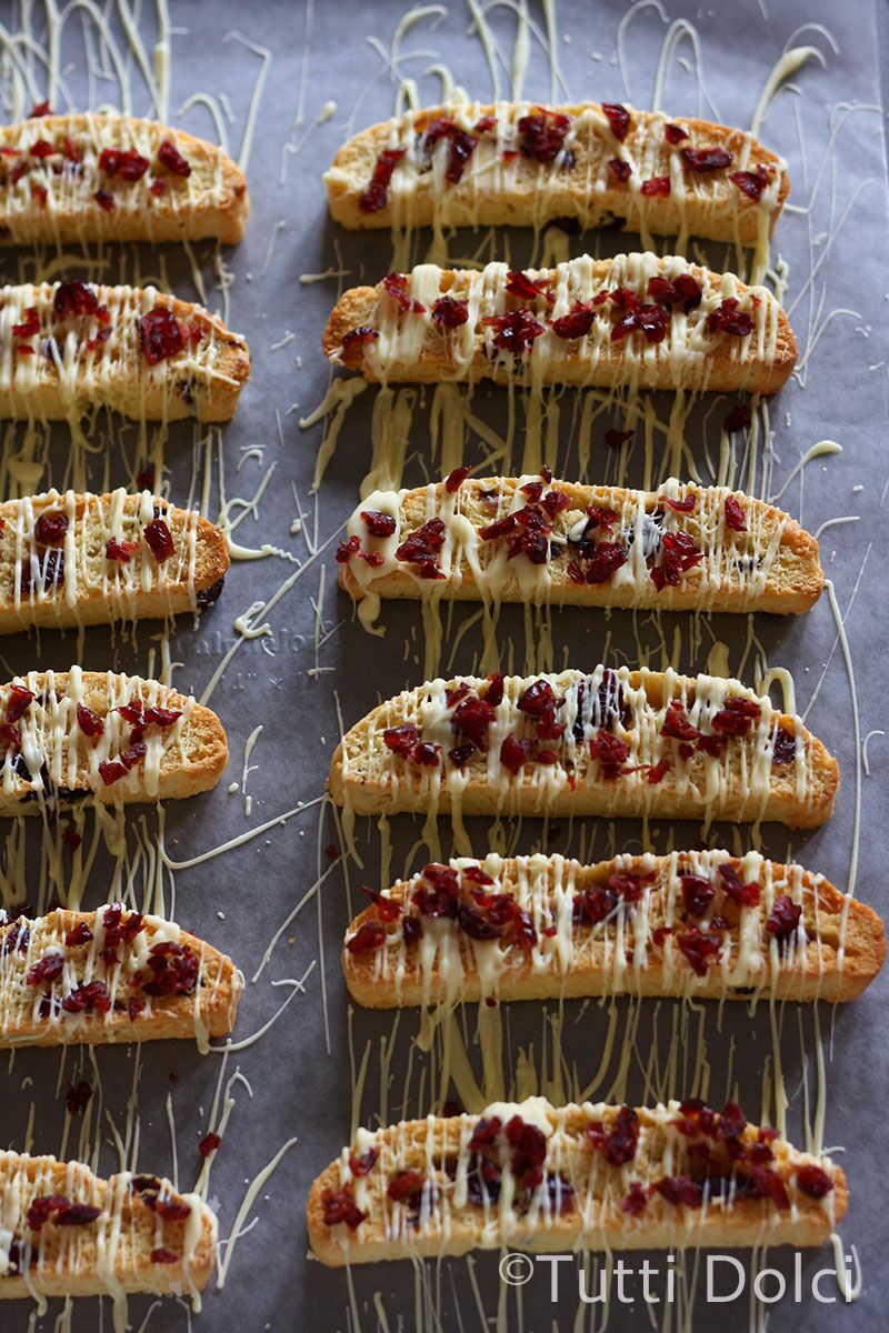 Cranberry-Orange Biscotti | Tutti Dolci