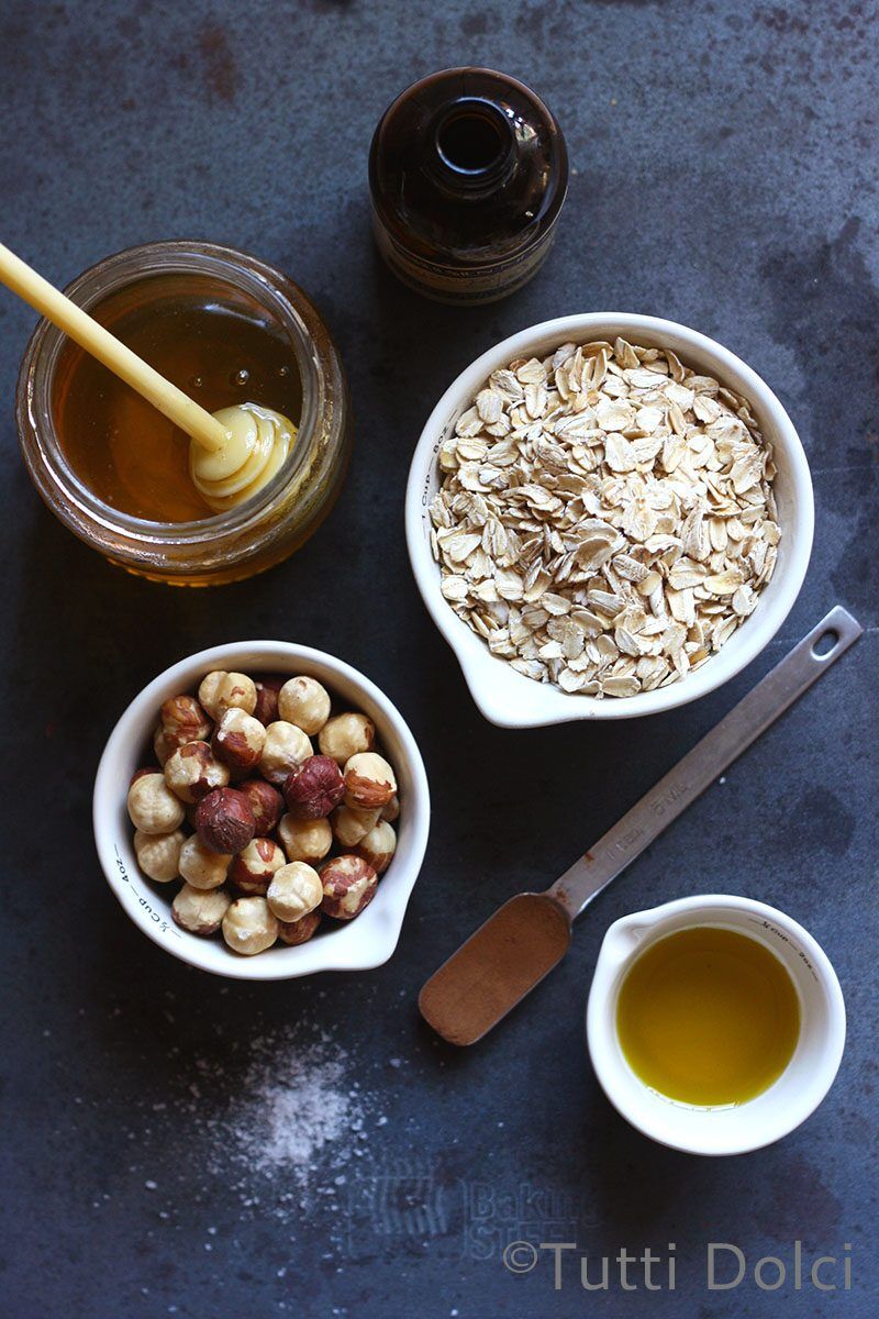 Honey Hazelnut Granola