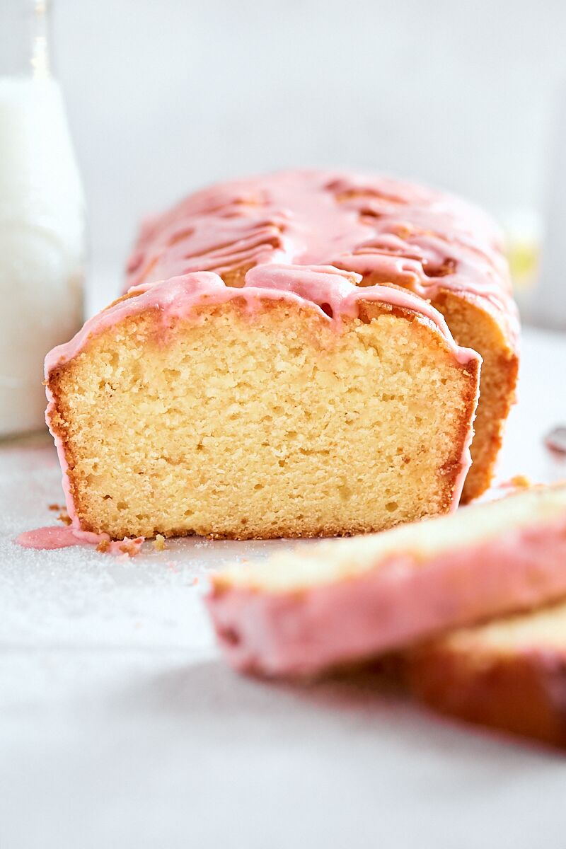 Almond Blood Orange Pound Cake