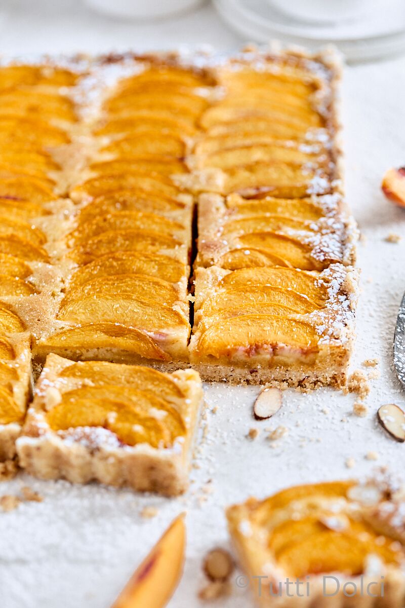 Peach Almond Tart
