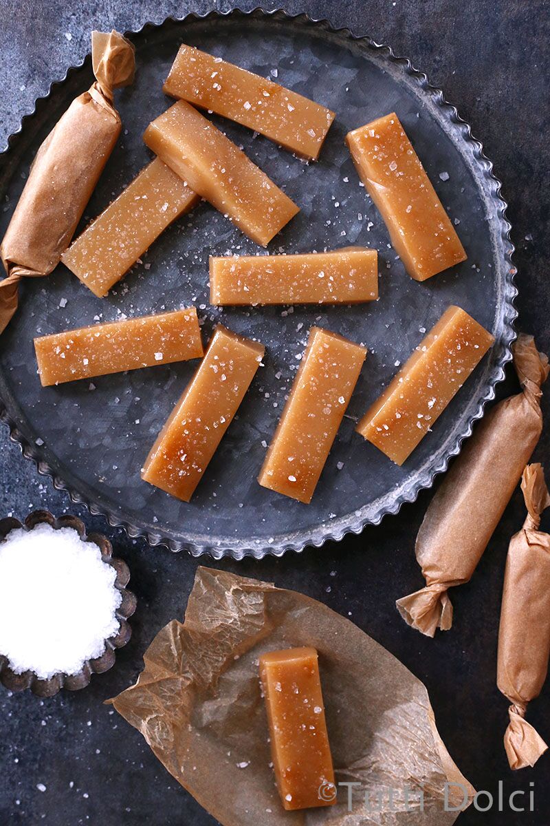 Maple Bourbon Caramels
