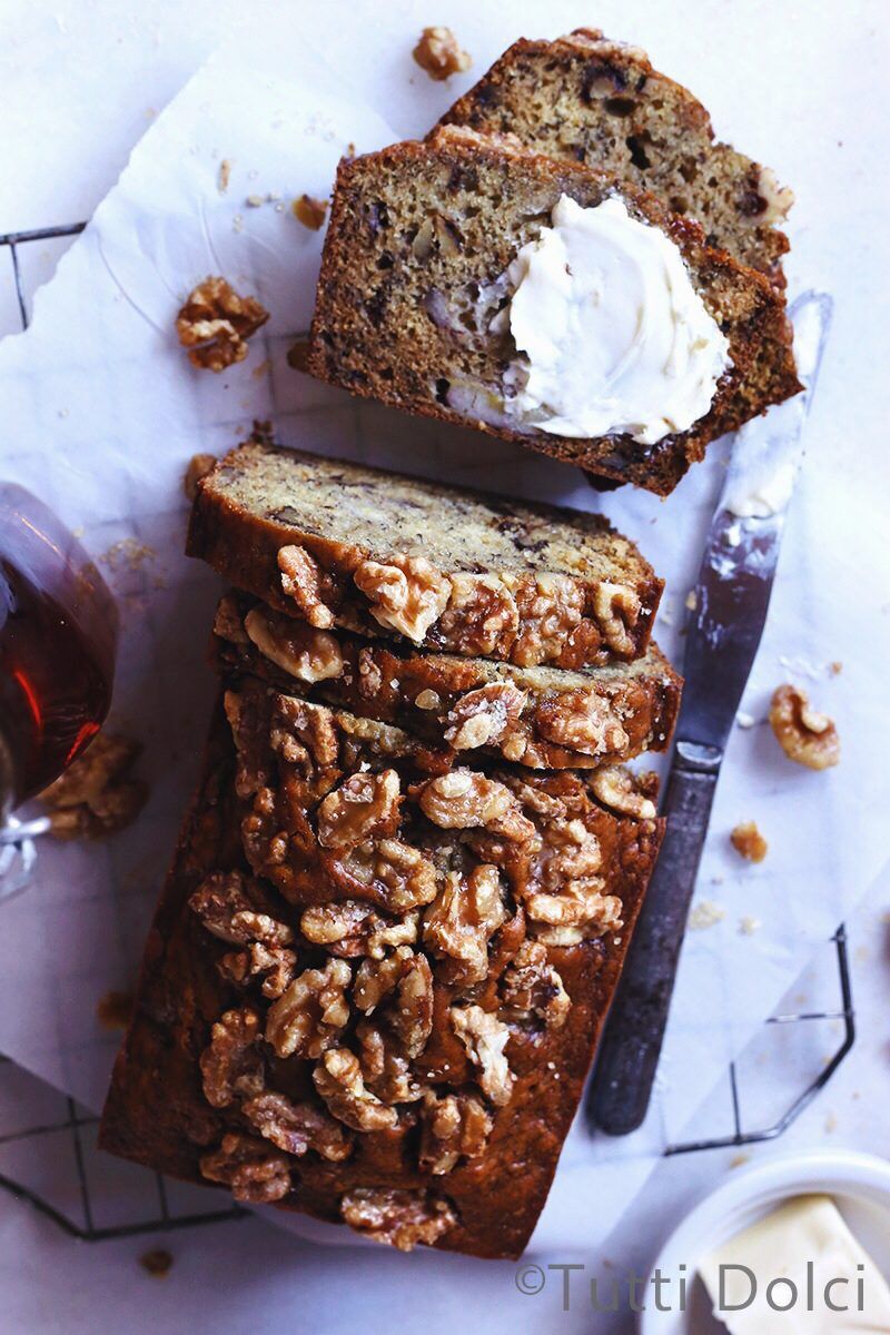 Bourbon Vanilla Banana Bread