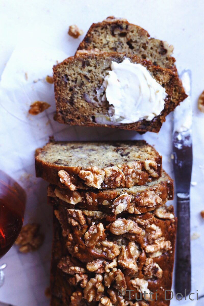 Bourbon Vanilla Banana Bread