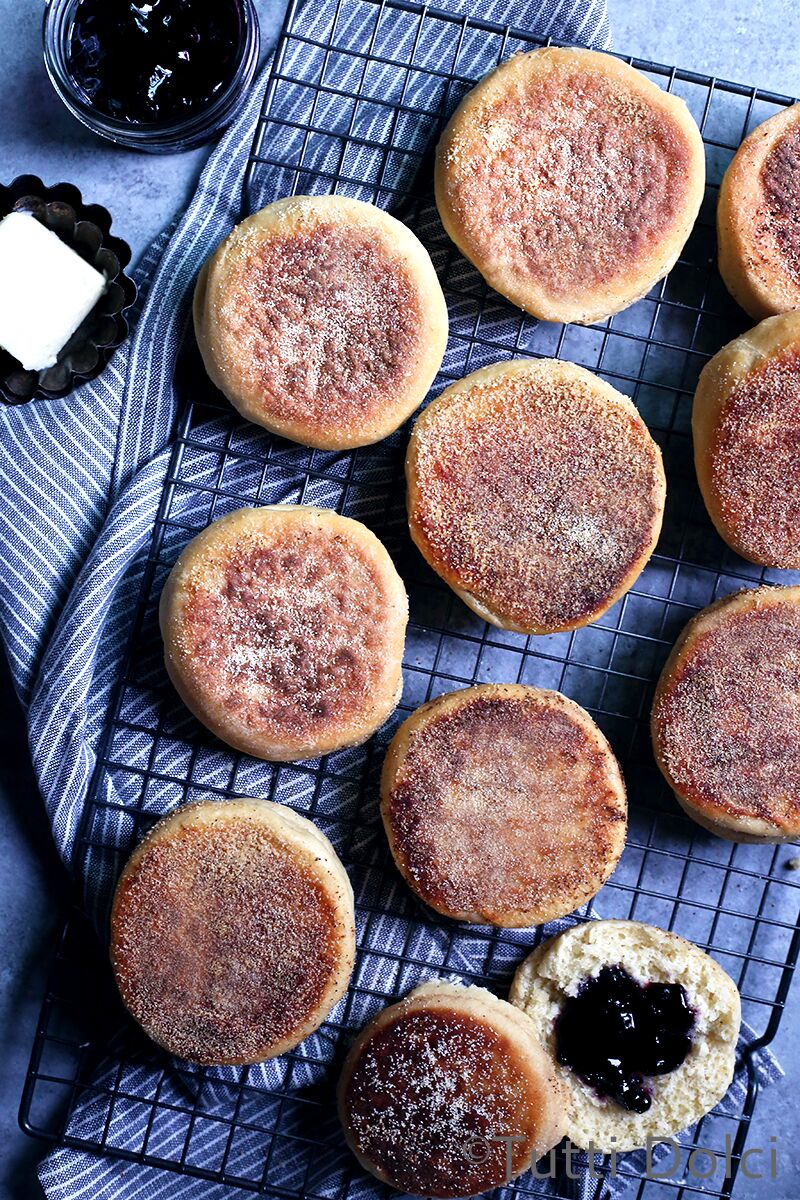 Overnight English Muffins