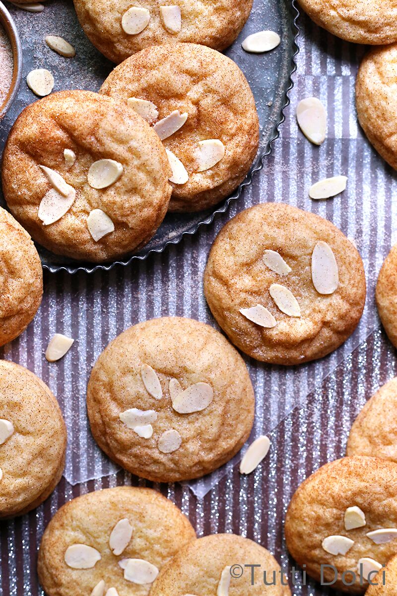 Almond Snickerdoodles