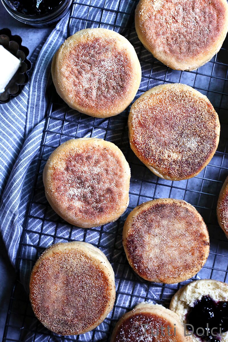 Overnight English Muffins